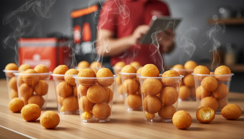 Mini Salgados no Copo