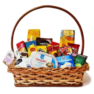 Cesta de café da manhã para vender - Montar e calcular o preço