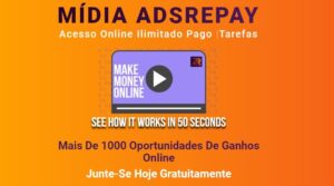 AdsRepay - Ganhe dinheiro online com pesquisas - jogos e mais