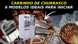 O carrinho de churrasco perfeito para o seu negócio: 6 modelos ideais para iniciar