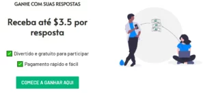 Survimo - Receba até $3.5 por resposta