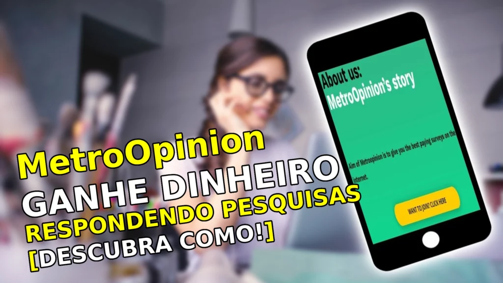 MetroOpinion - Ganhar Dinheiro Respondendo Pesquisas