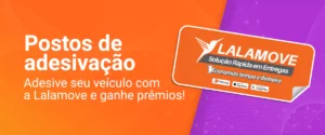 Quanto a Lalamove paga pelo adesivo? Entregador da Lalamove