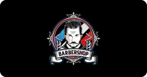 Logo barbearia 3D - Veja modelos e onde fazer
