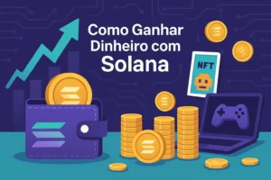 Como Ganhar Dinheiro com Solana: Staking, NFTs, DeFi e Mais