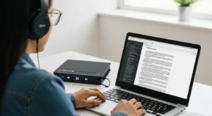 Revisor de Transcrições Automáticas: O Que Faz, Como Trabalhar e Onde Encontrar Vagas