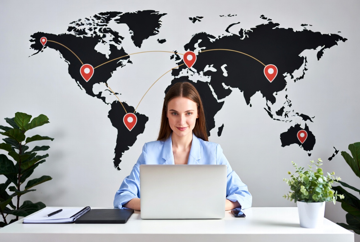 trabalho remoto internacional conectado com empresas estrangeiras