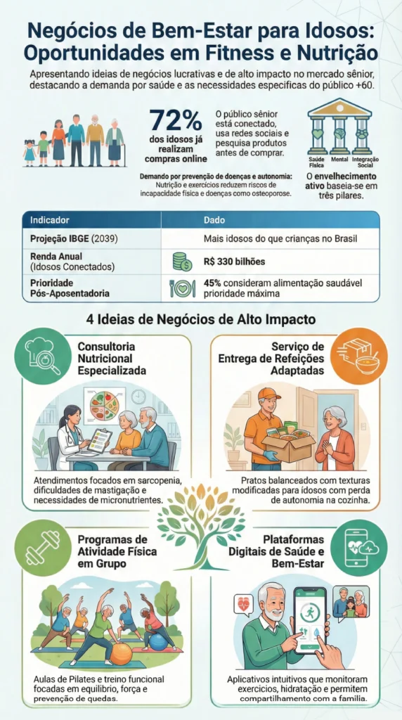 Negócios de Bem-Estar para Idosos