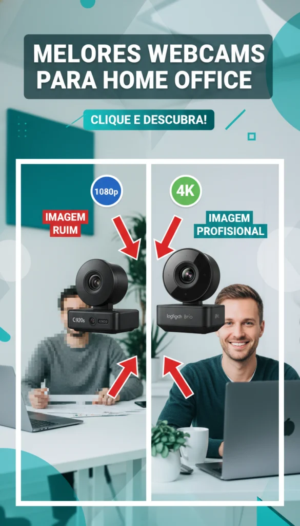 7 Melhores Webcams para Home Office
