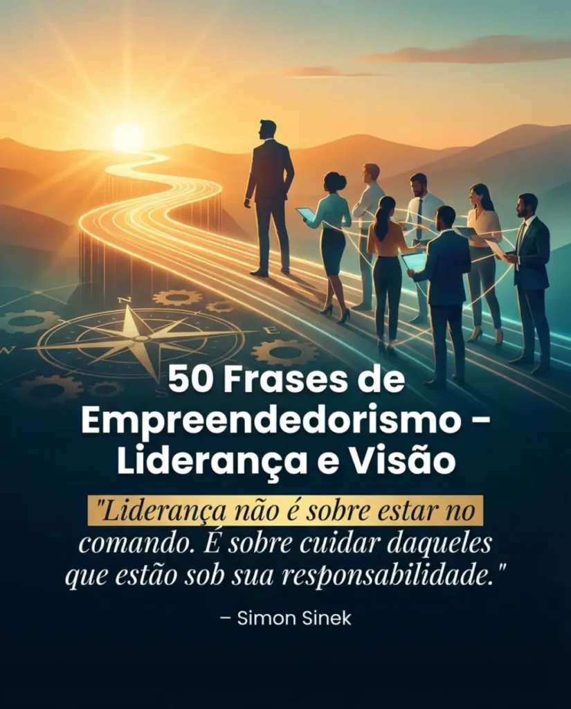 Frases sobre Liderança e Visão
