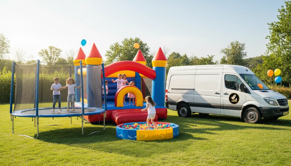 Como ganhar dinheiro com aluguel de brinquedos para festas infantis