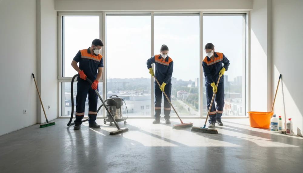como montar uma empresa de limpeza pós-obra