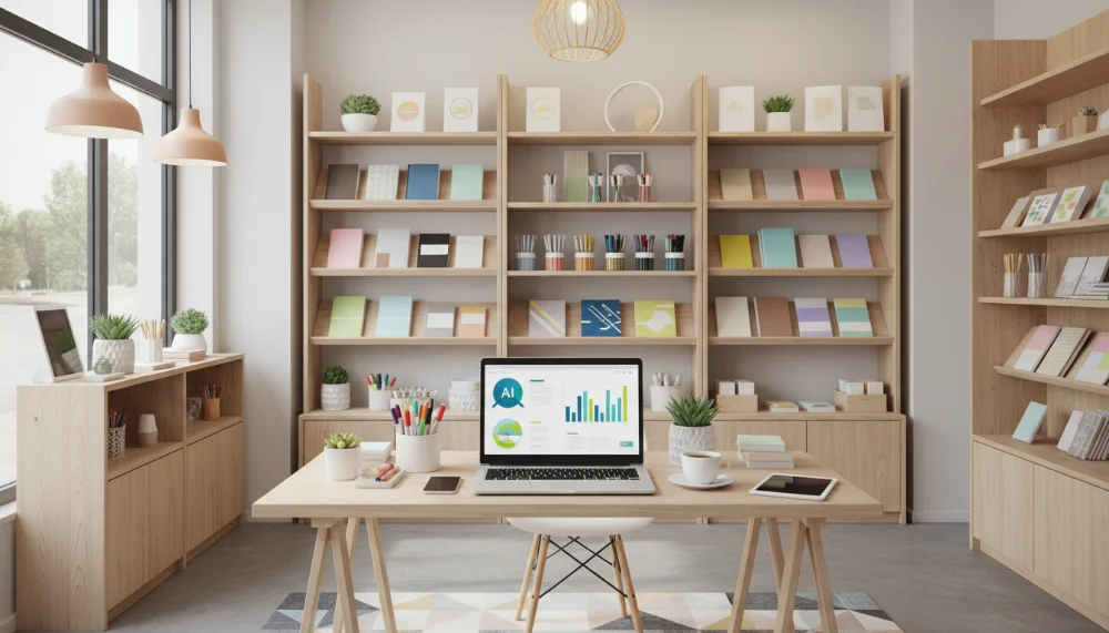 Inteligência Artificial para papelarias