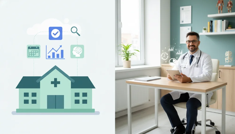 Guia de implementação de IA para pequenos consultórios e clínicas