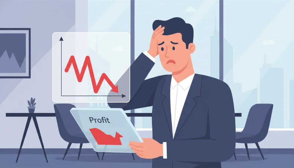 empresa está perdendo dinheiro em silêncio