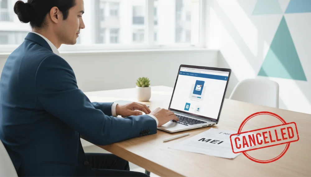 como dar baixa no MEI