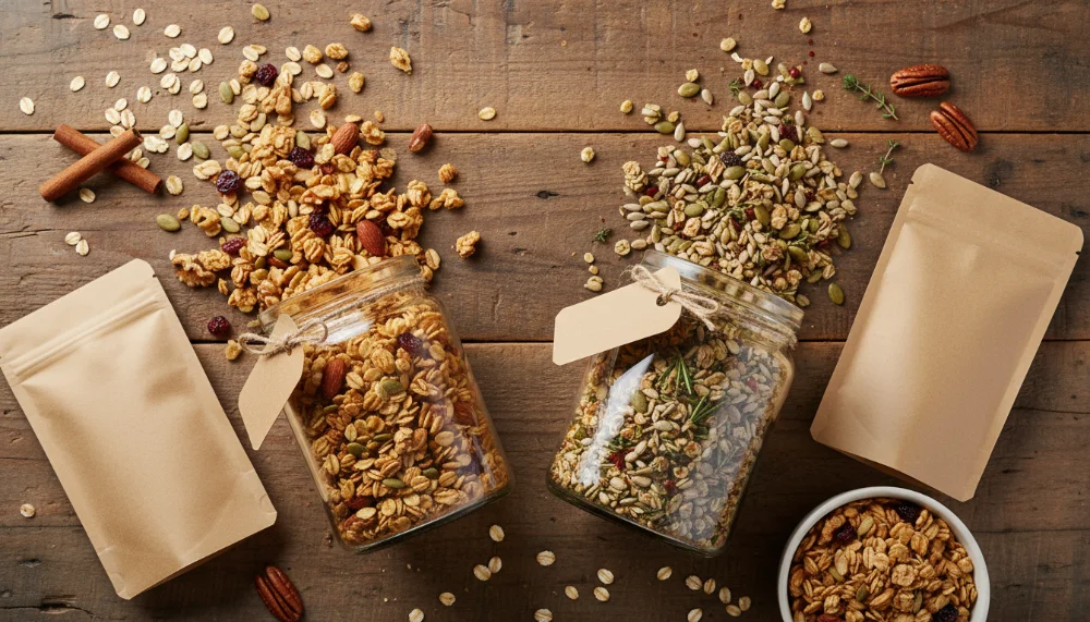como fazer granola artesanal para vender