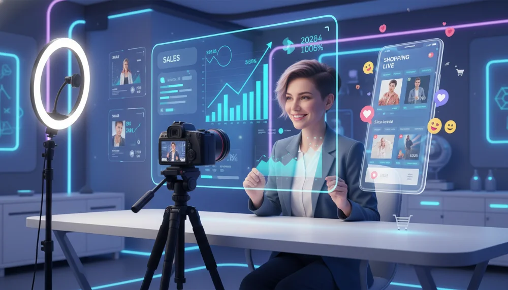 Como ganhar dinheiro com Live Commerce em 2026: Guia Completo para Lucrar!