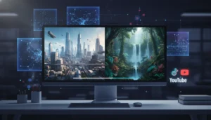 Criação de Vídeos Realistas com IA: Como monetizar canais no YouTube e TikTok usando os novos modelos Sora e Kling