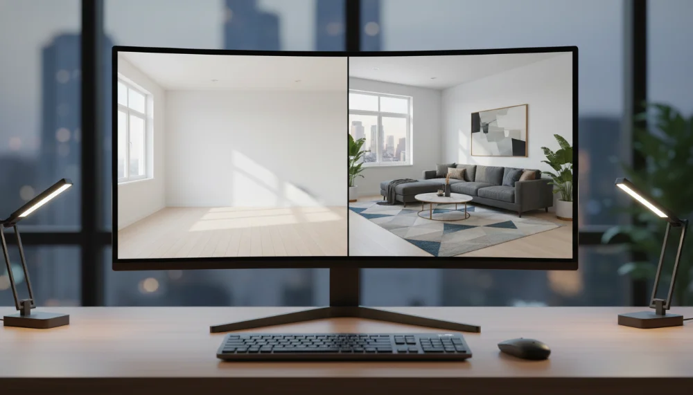 Como ganhar dinheiro com Virtual Staging AI para o mercado imobiliário