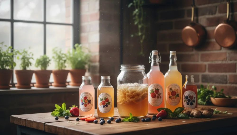 Kombucha artesanal para vender: como produzir e lucrar com bebidas fermentadas