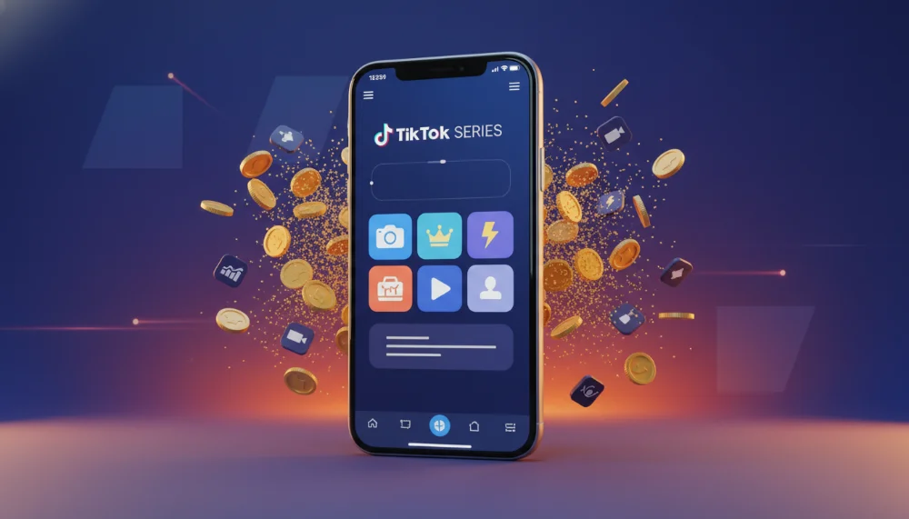 Monetização no TikTok Series