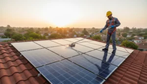 Como montar um negócio lucrativo de limpeza e manutenção de painéis solares