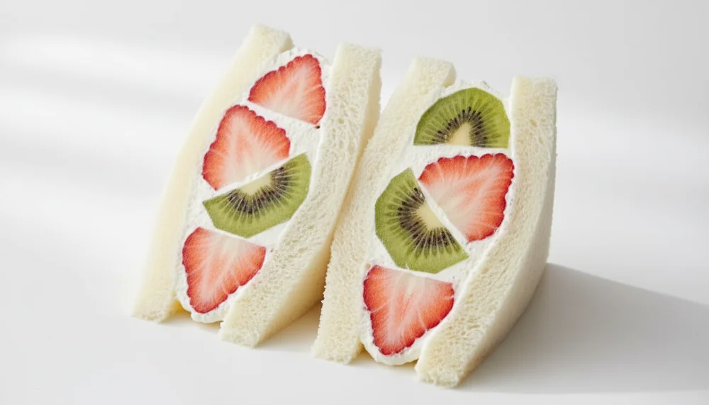 Sanduíche Japonês de Frutas