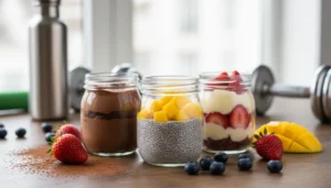 Sobremesas Fit no Pote: Guia de Receitas Saudáveis e Lucrativas para Vender em Academias