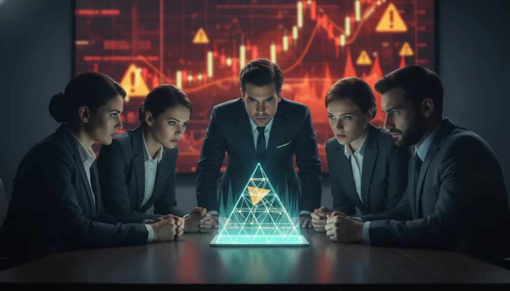 10 sinais de alerta de que um investimento é, na verdade, uma pirâmide financeira