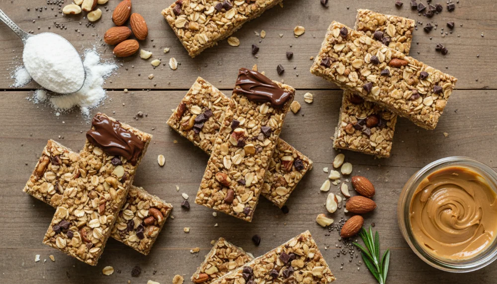 Barras de Proteína Artesanais: Como Ganhar Dinheiro com Snacks Fitness