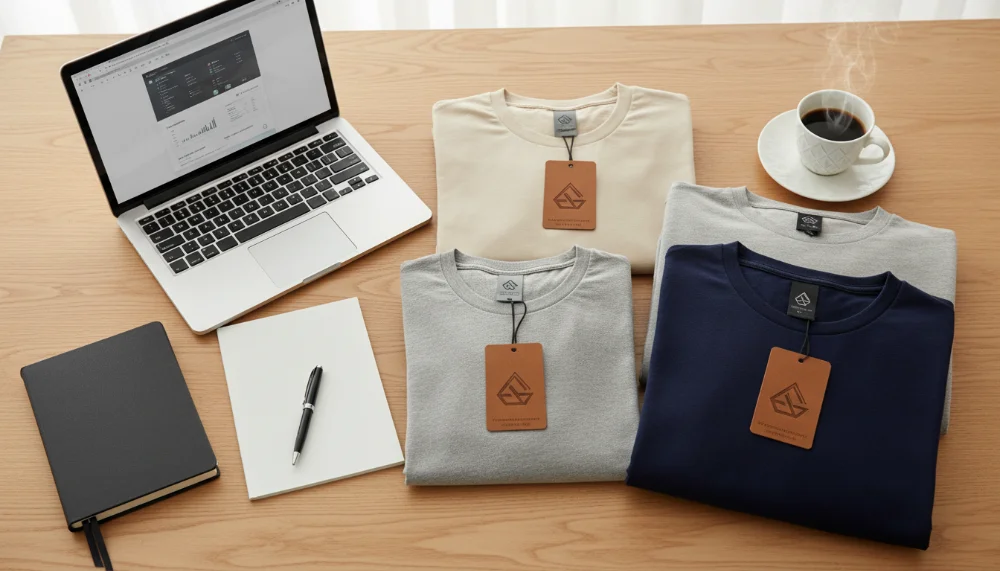 criar uma marca própria de roupas