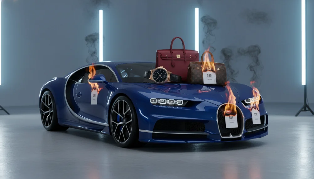 Itens de luxo que desvalorizam 80%