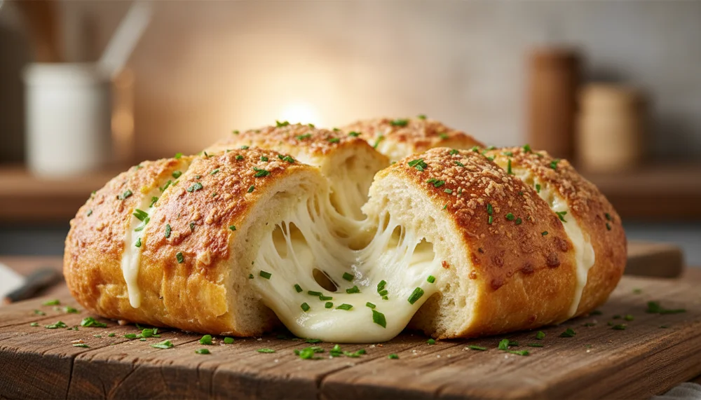 Pão de Alho Gourmet Artesanal Recheado para Vender