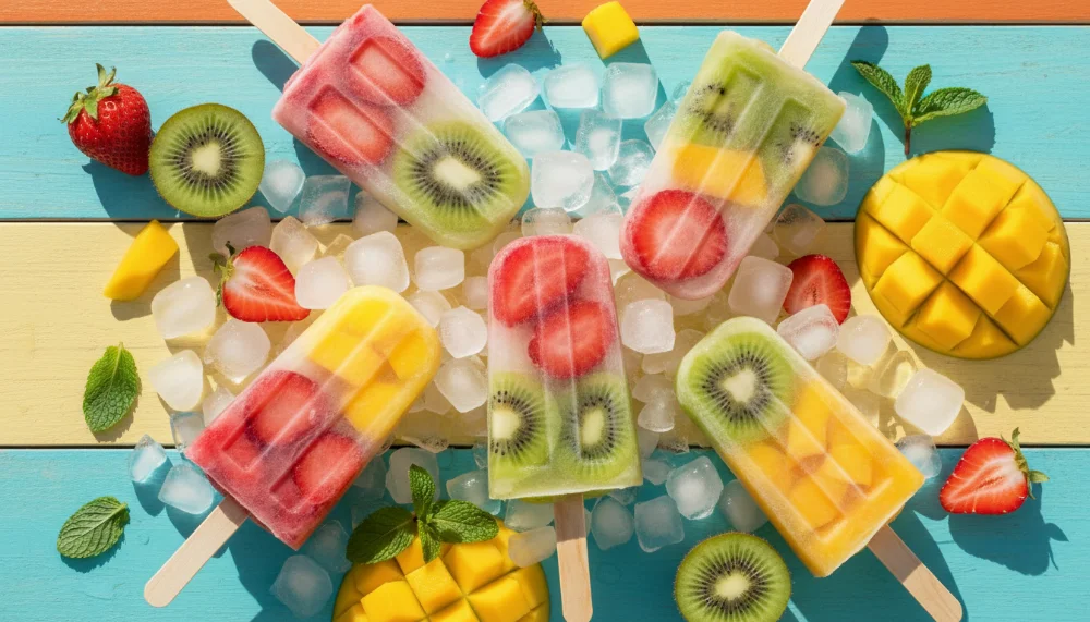 Picolés de frutas reais: Como vender e lucrar no verão