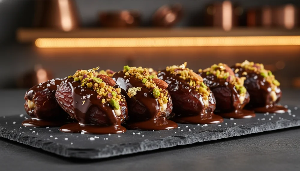 tâmaras recheadas gourmet