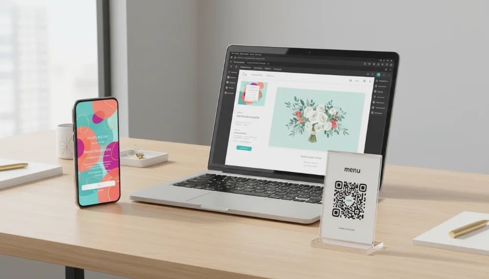 Como Lucrar com a Venda de Convites Digitais Interativos e Cardápios QR Code no Canva