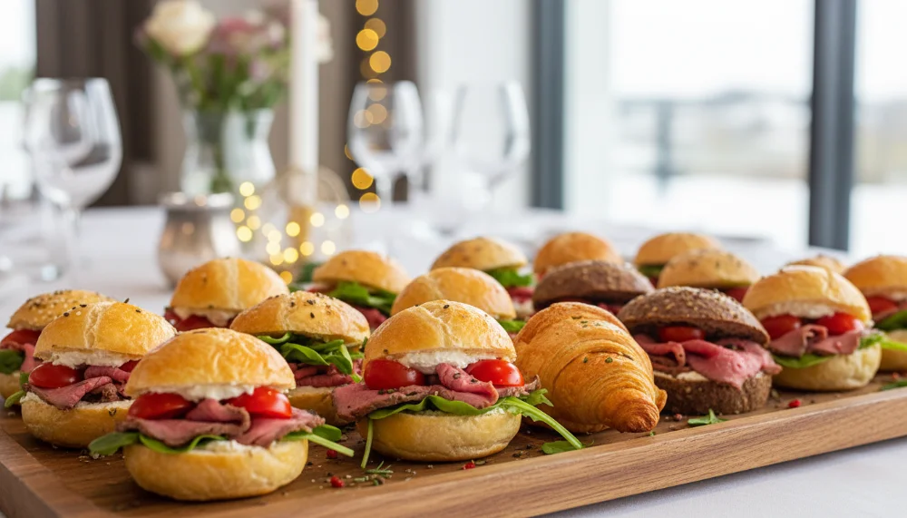 Mini Sanduíches Gourmet para Festas e Eventos