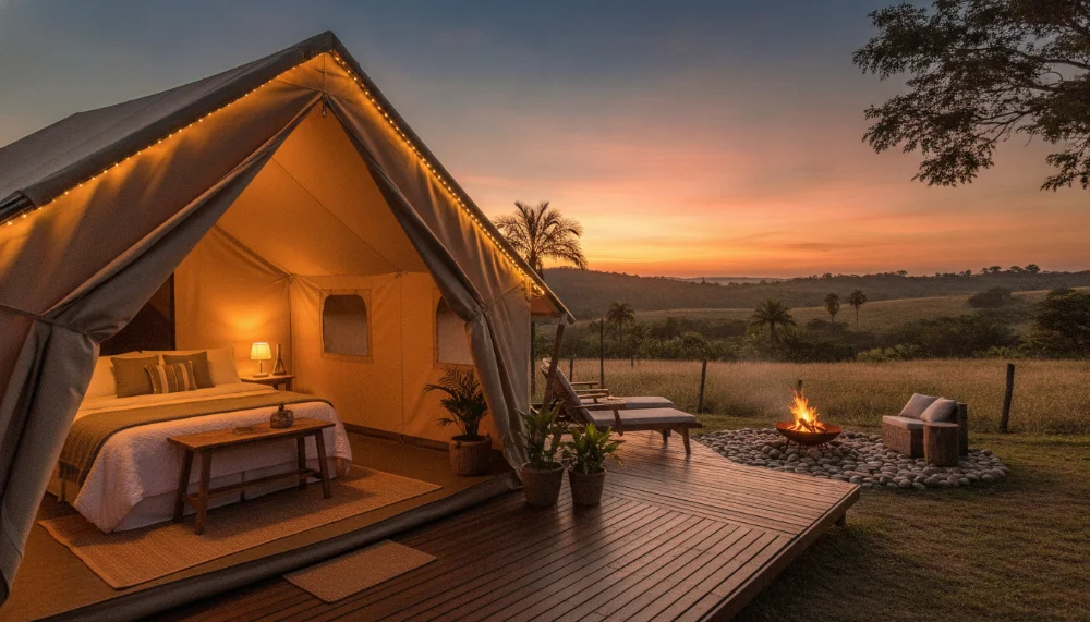 Como montar um negócio de Glamping