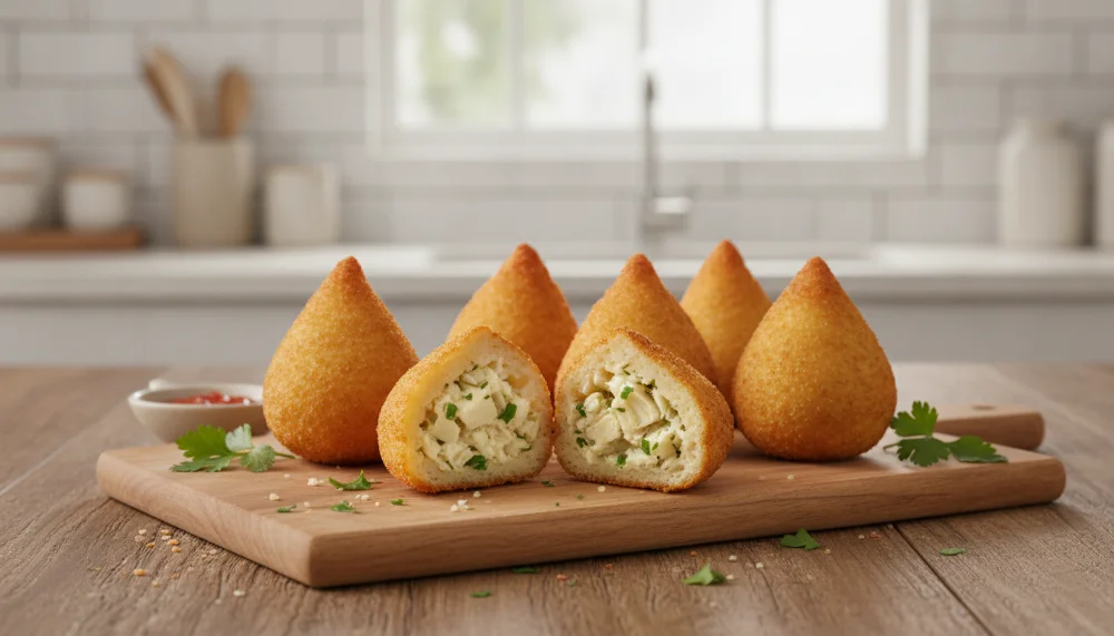 Coxinha de Palmito Vegana